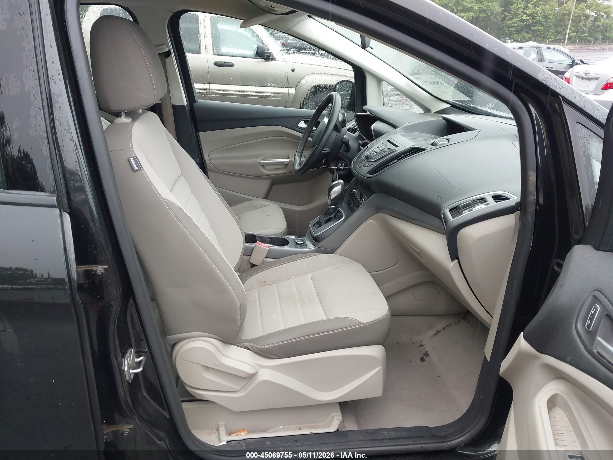 2013 Ford C-max Hybrid Se Черный vin: 1FADP5AU1DL518186