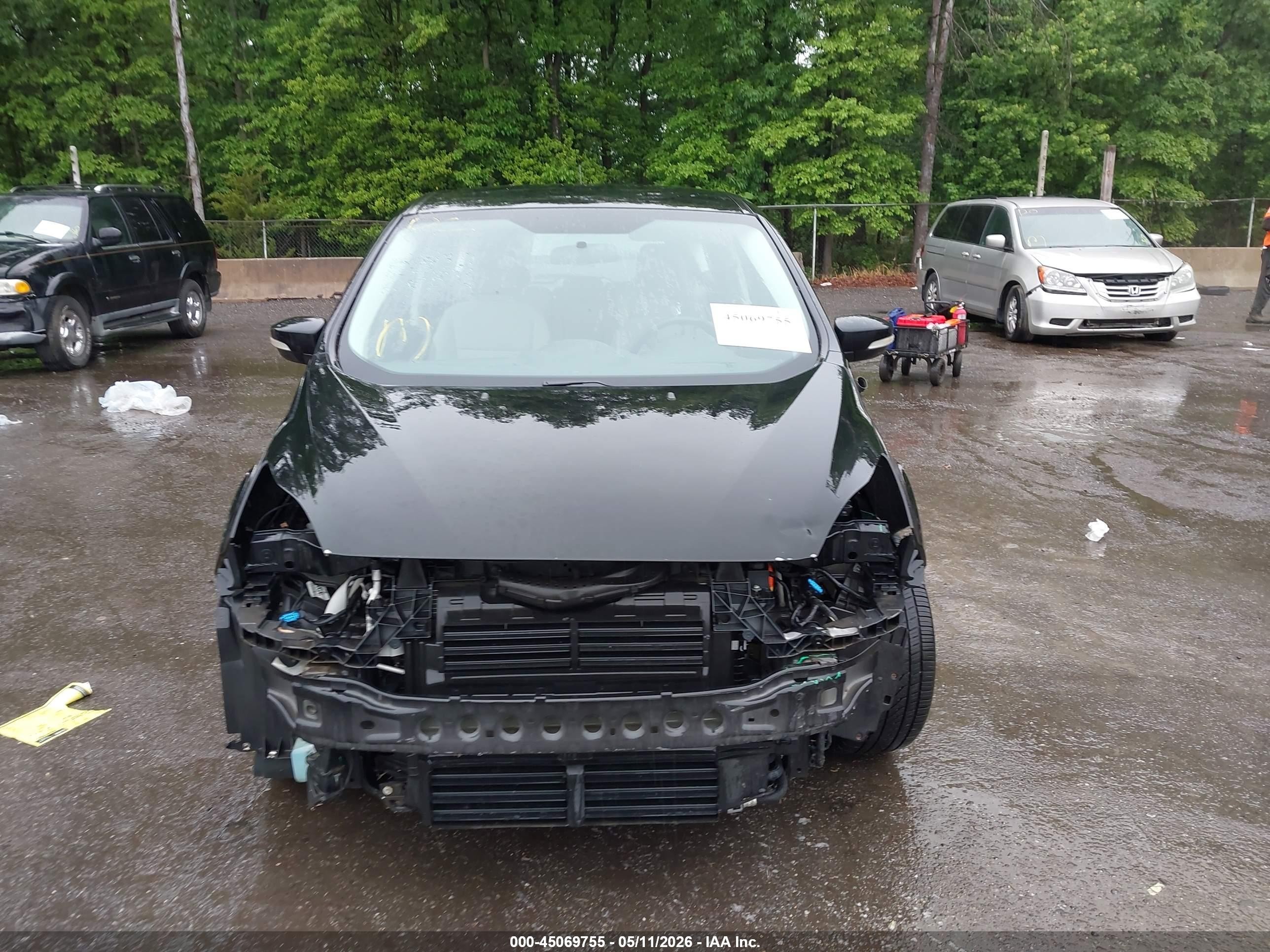 2013 Ford C-max Hybrid Se Черный vin: 1FADP5AU1DL518186