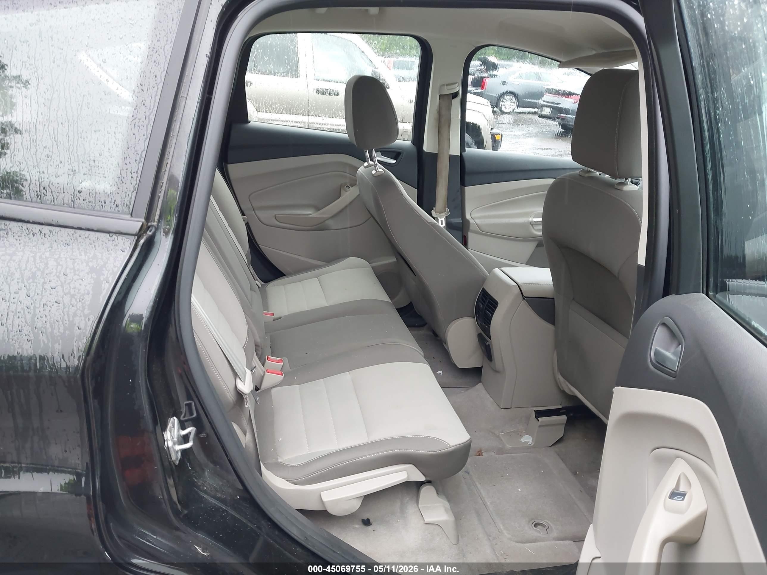 2013 Ford C-max Hybrid Se Черный vin: 1FADP5AU1DL518186