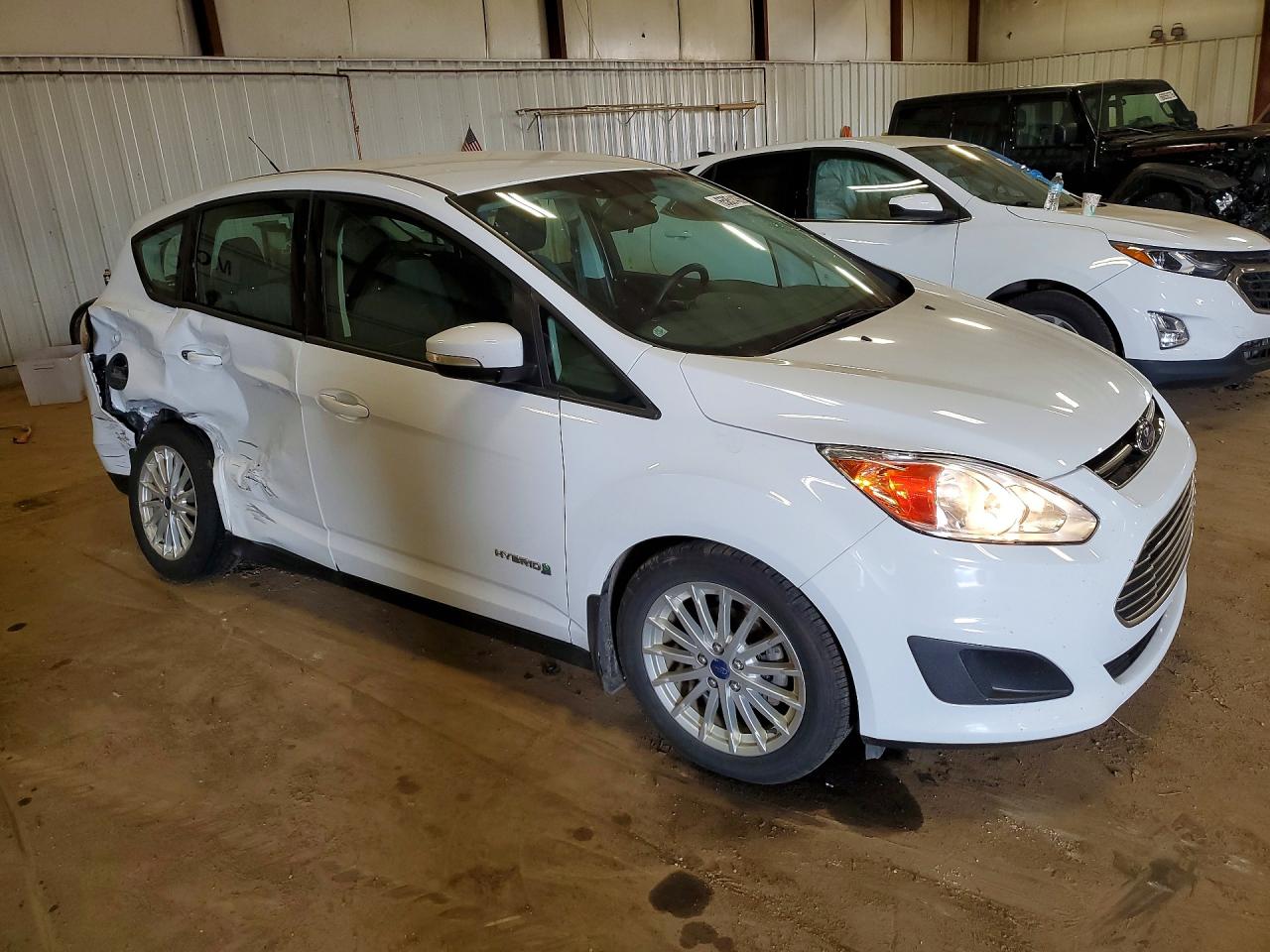 2013 Ford C-max Se Белый vin: 1FADP5AU1DL533786