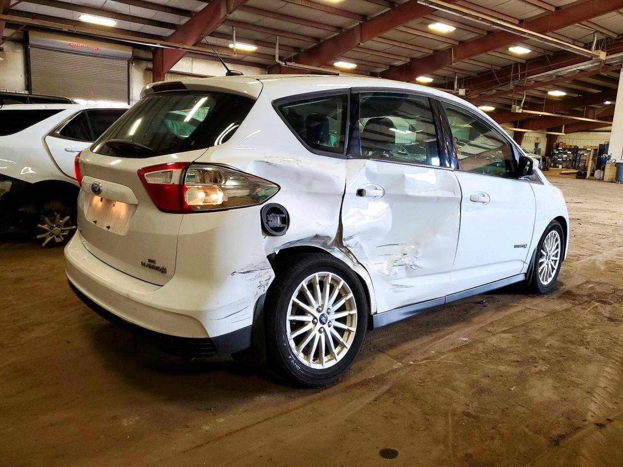 2013 Ford C-max Se Белый vin: 1FADP5AU1DL533786