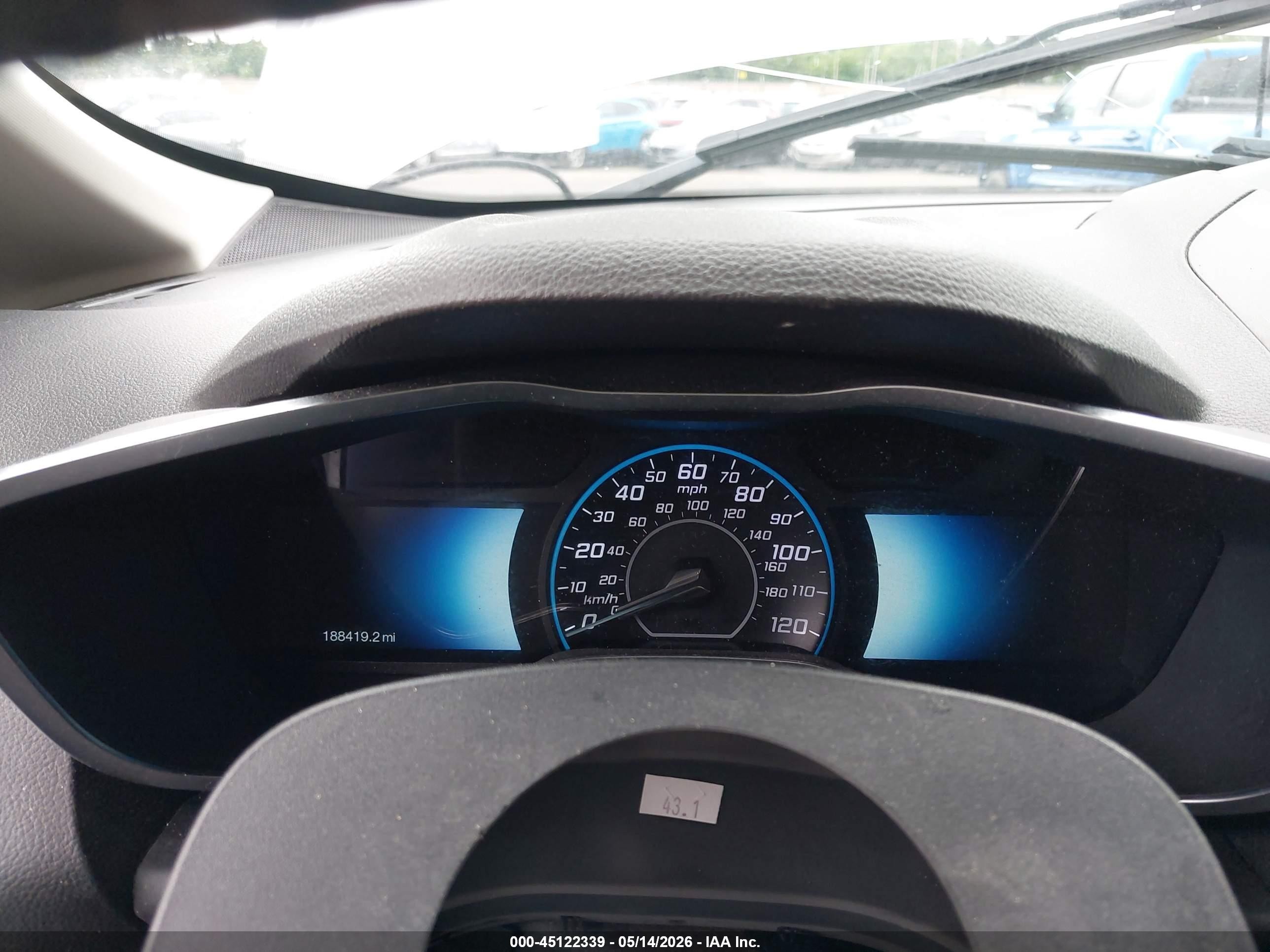 2014 Ford C-max Hybrid Se Silver vin: 1FADP5AU1EL507271