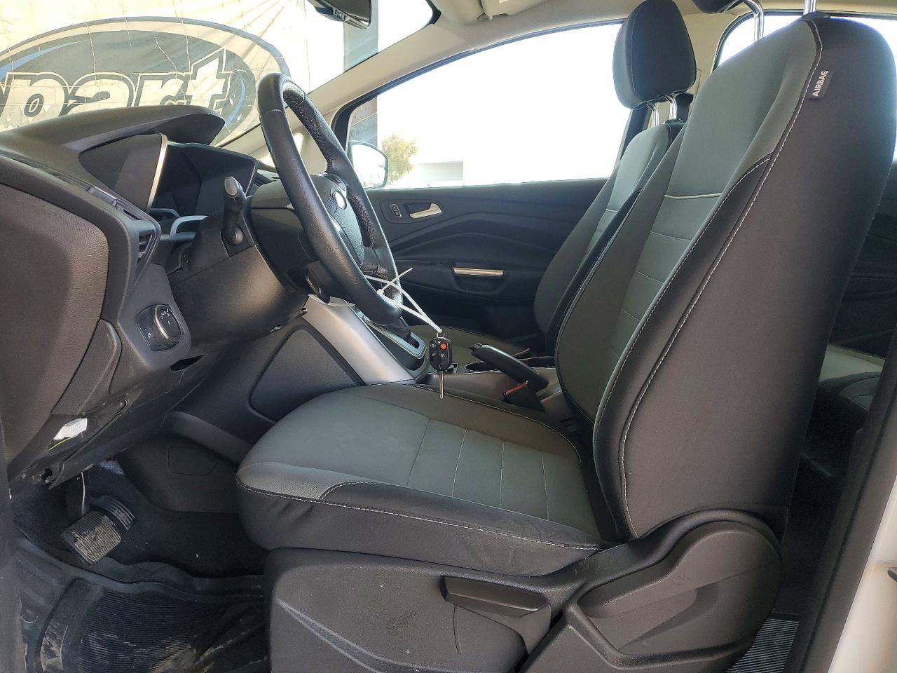 2015 Ford C-max Se White vin: 1FADP5AU1FL101167
