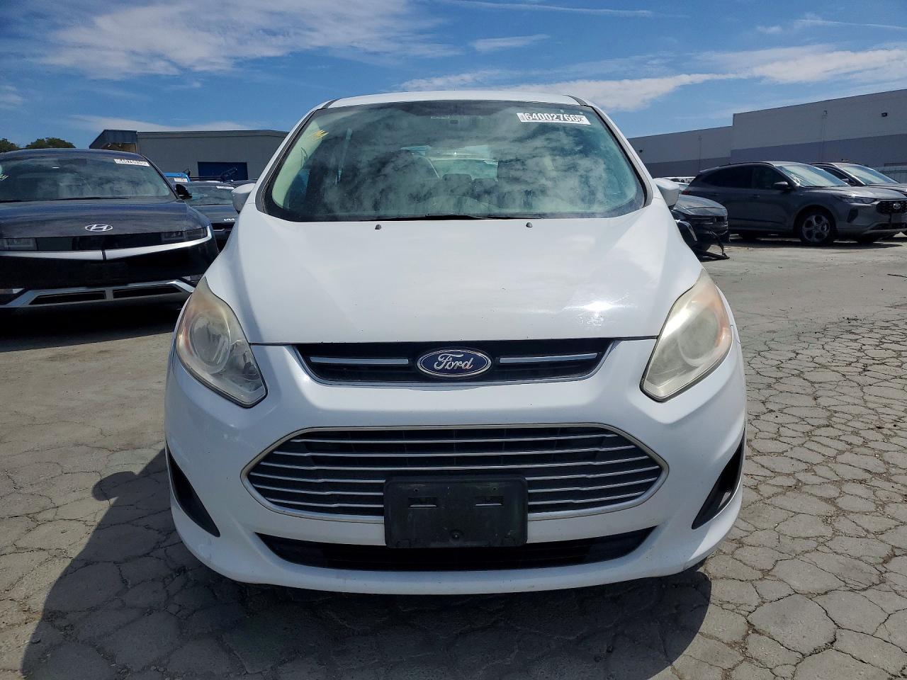 2015 Ford C-max Se White vin: 1FADP5AU1FL101167