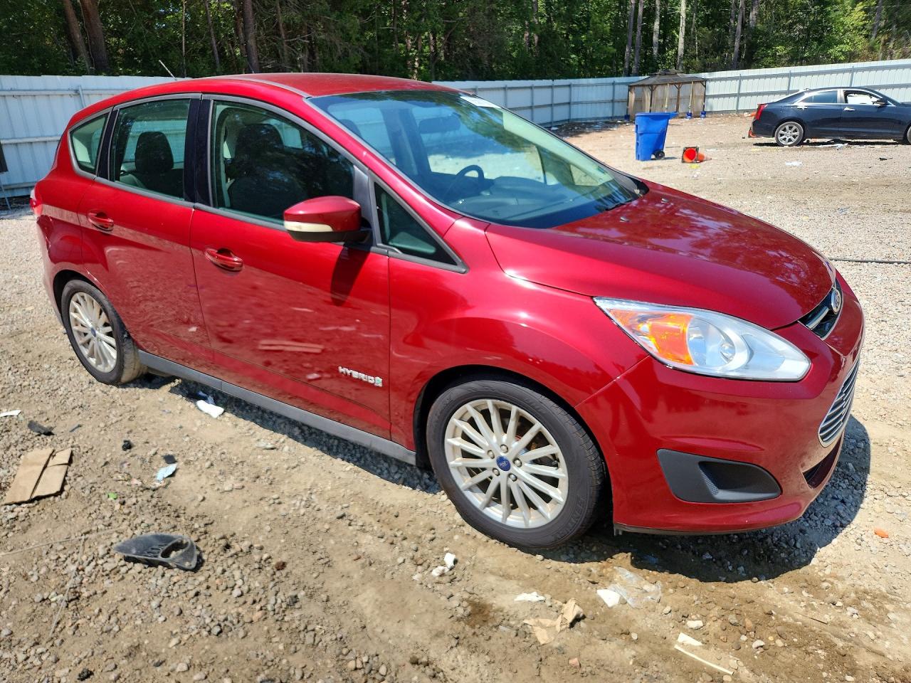 2015 Ford C-max Se Burgundy vin: 1FADP5AU1FL105154