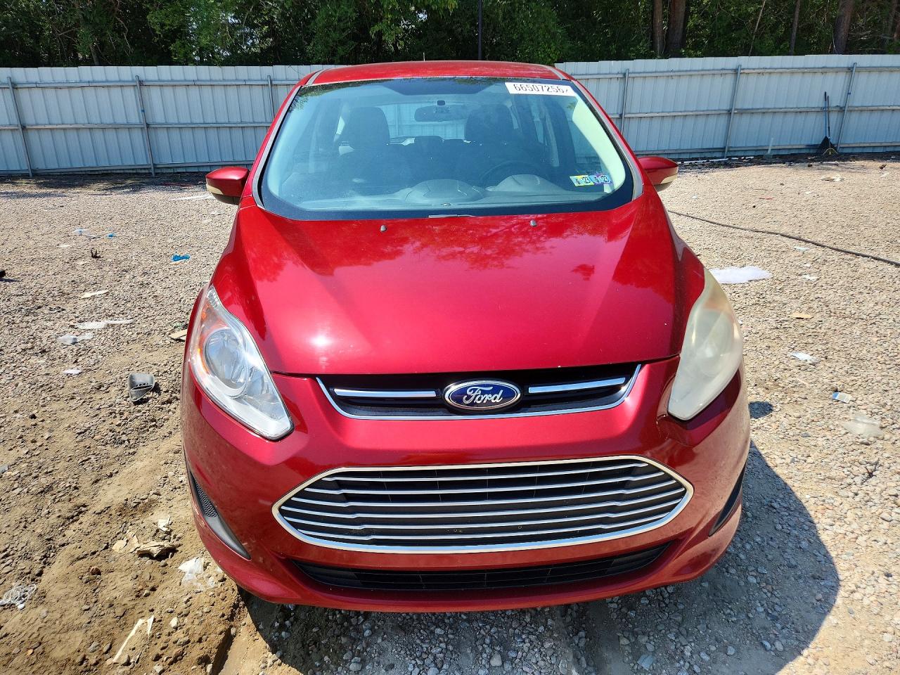 2015 Ford C-max Se Burgundy vin: 1FADP5AU1FL105154