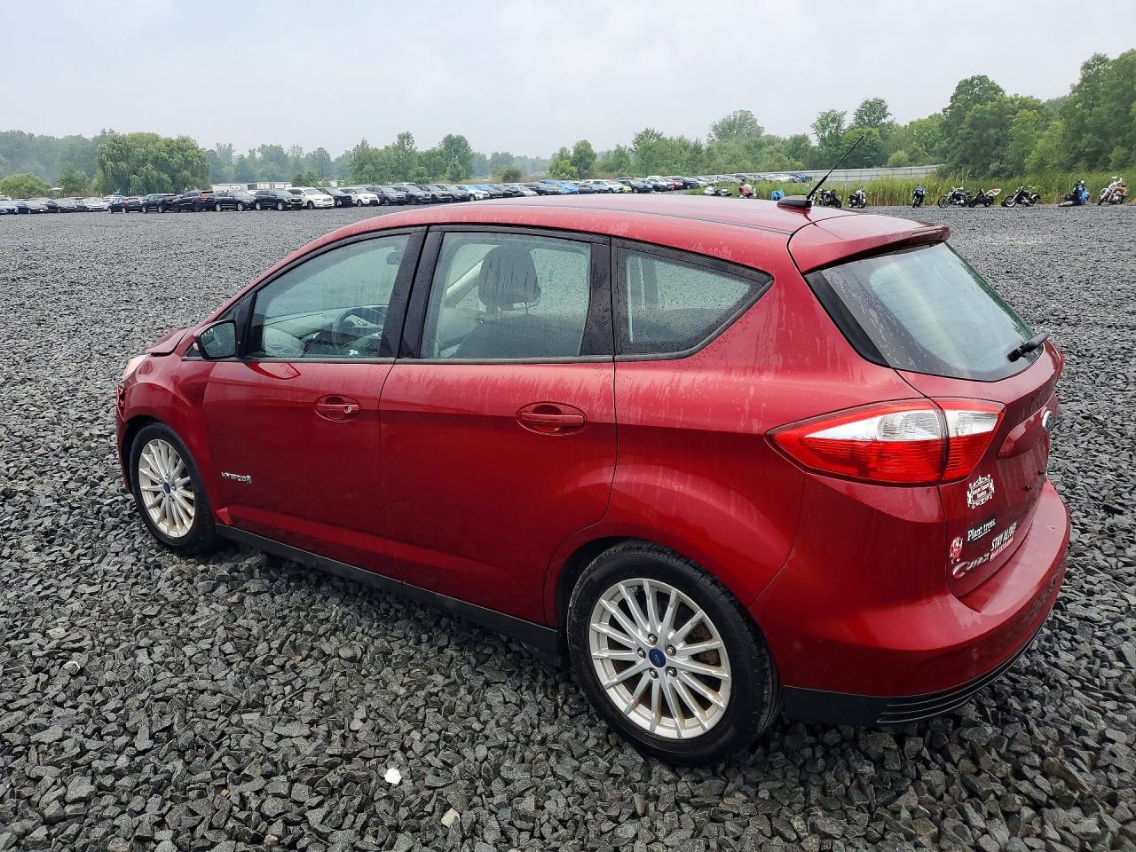 2015 Ford C-max Se Red vin: 1FADP5AU1FL108328