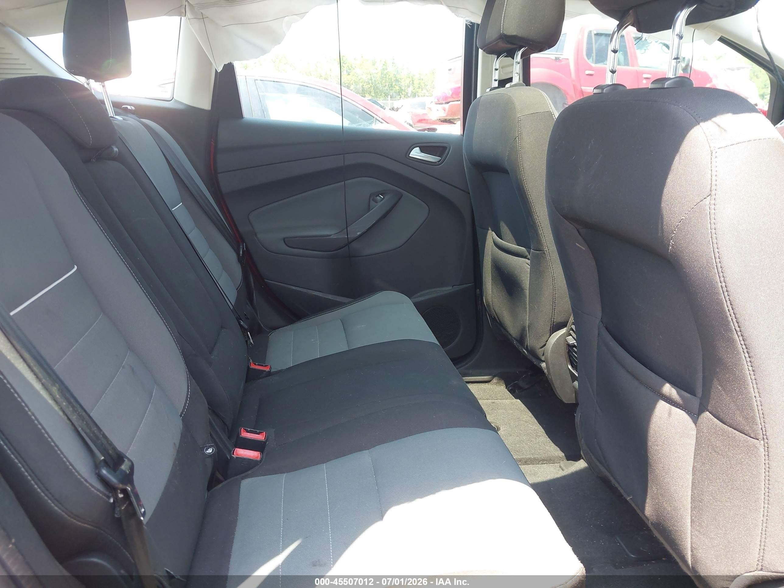 2013 Ford C-max Hybrid Se Maroon vin: 1FADP5AU2DL501252