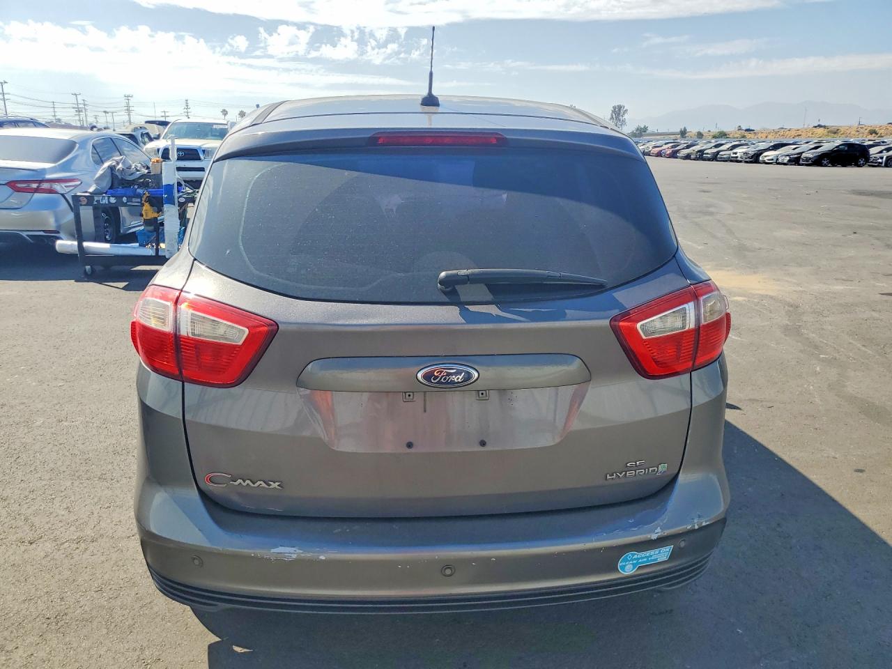 2013 Ford C-max Se Gray vin: 1FADP5AU2DL505575