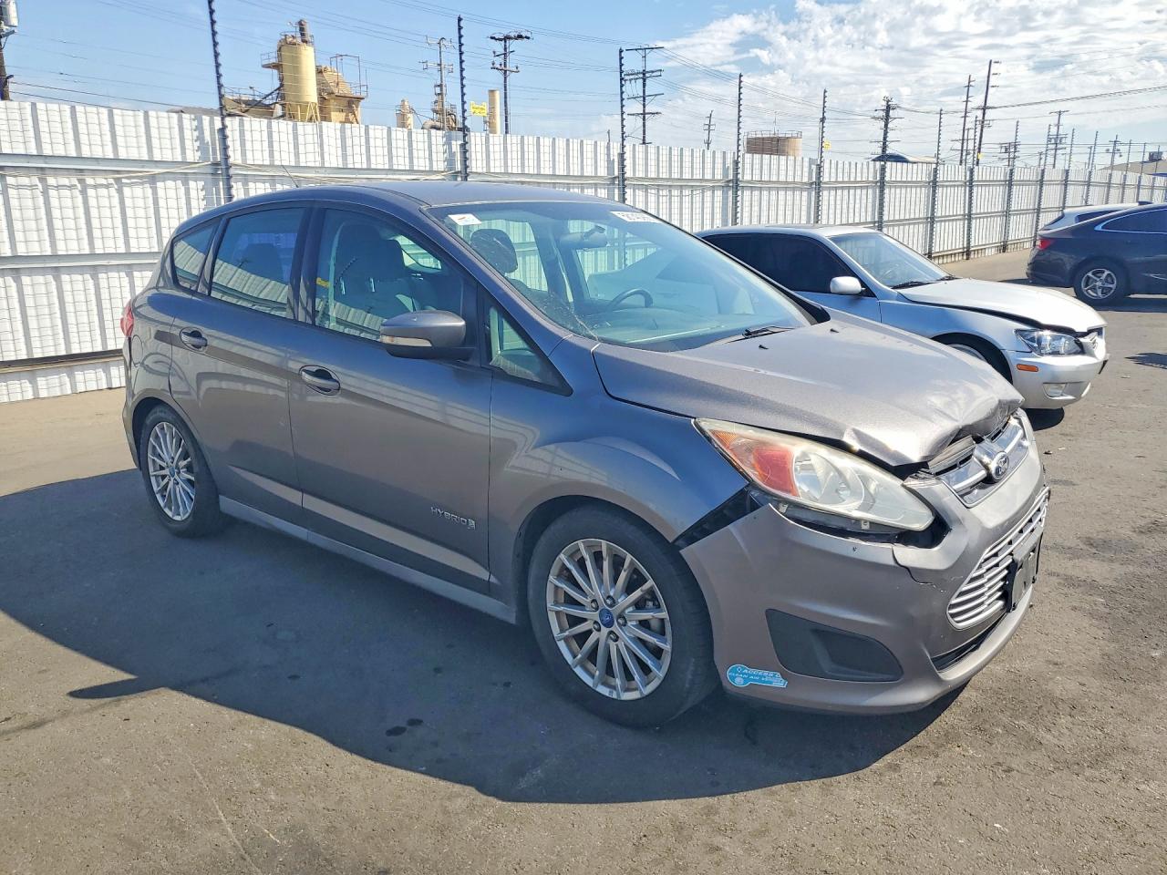 2013 Ford C-max Se Gray vin: 1FADP5AU2DL505575