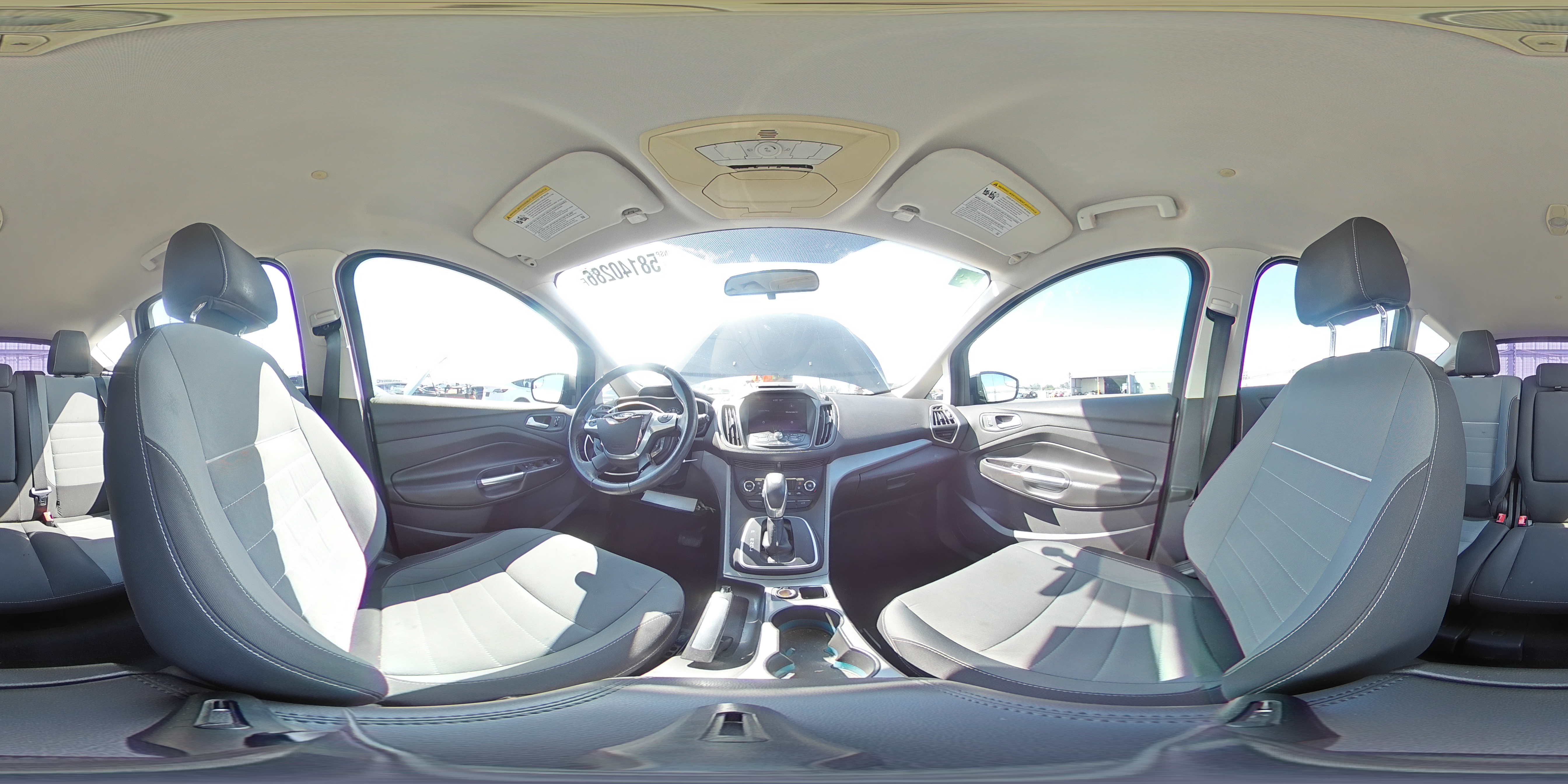 2013 Ford C-max Se Gray vin: 1FADP5AU2DL505575