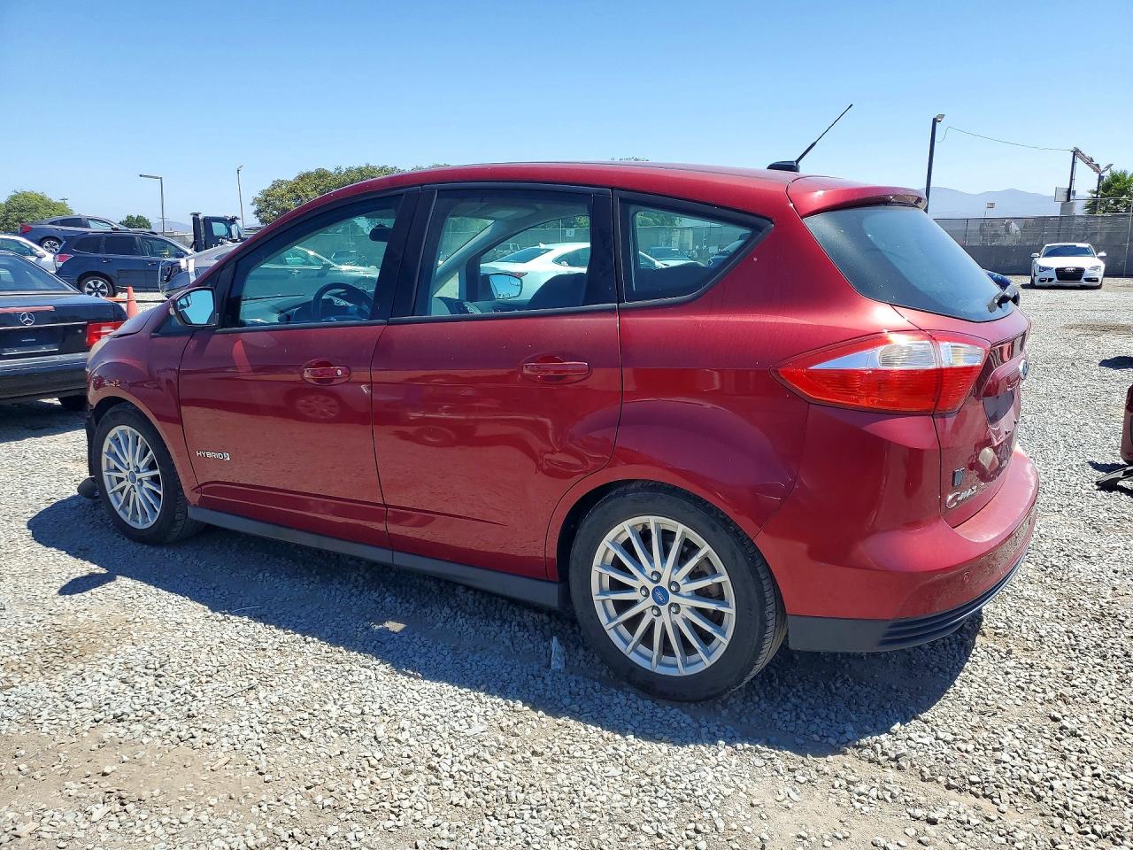 2013 Ford C-max Se Burgundy vin: 1FADP5AU2DL505639