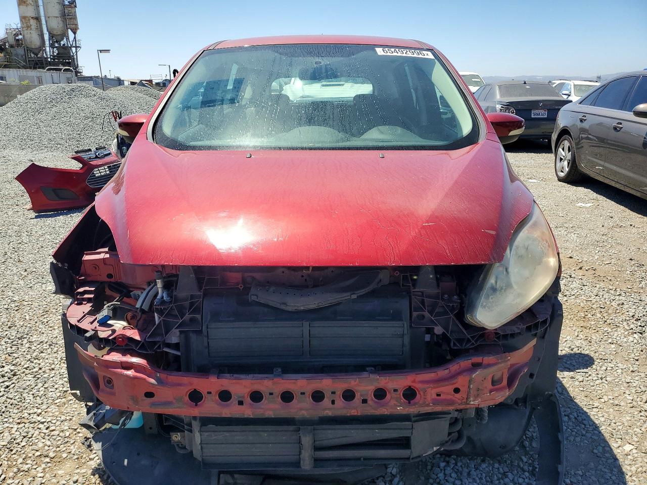 2013 Ford C-max Se Burgundy vin: 1FADP5AU2DL505639
