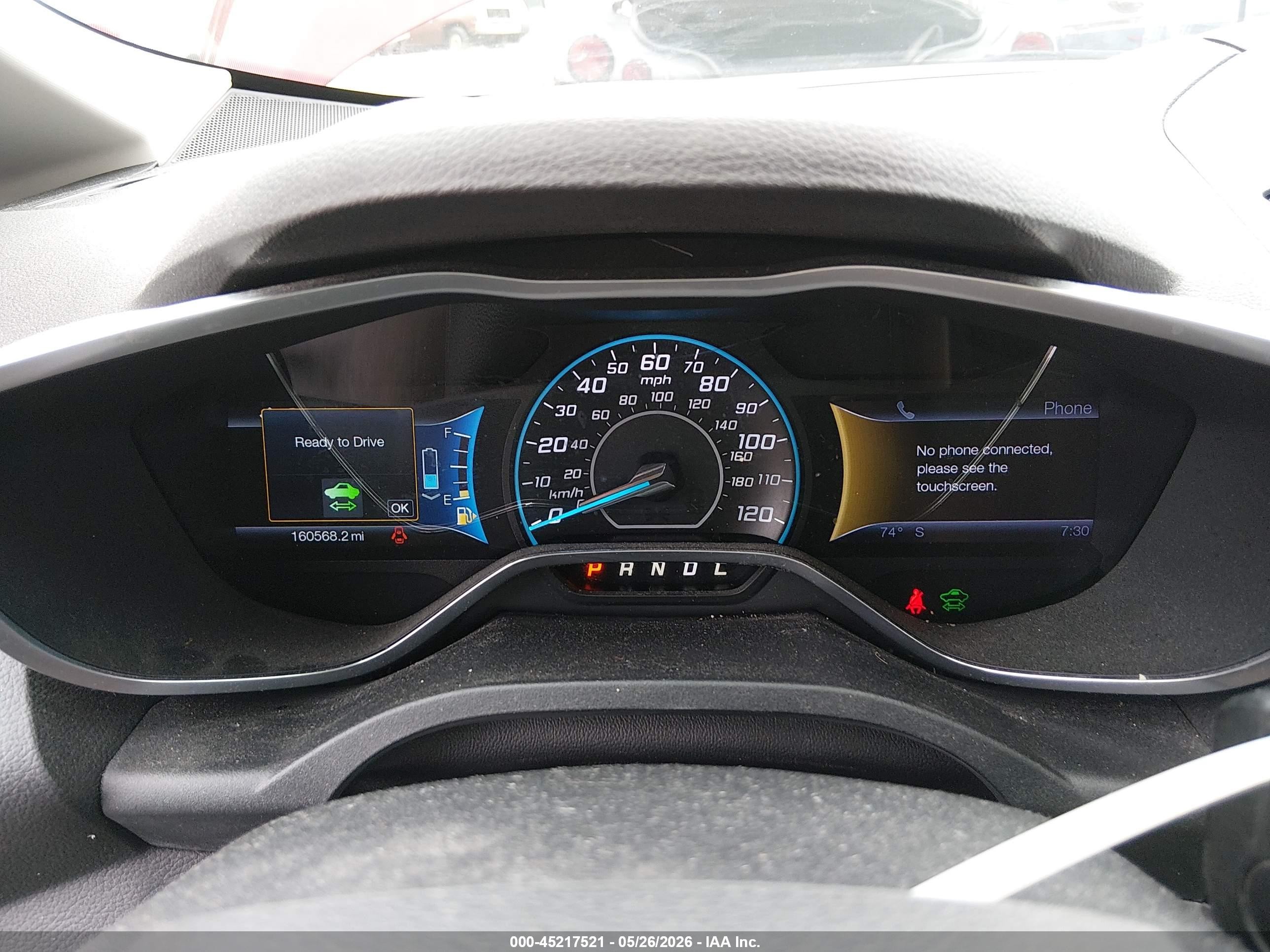 2013 Ford C-max Hybrid Se Red vin: 1FADP5AU2DL526801