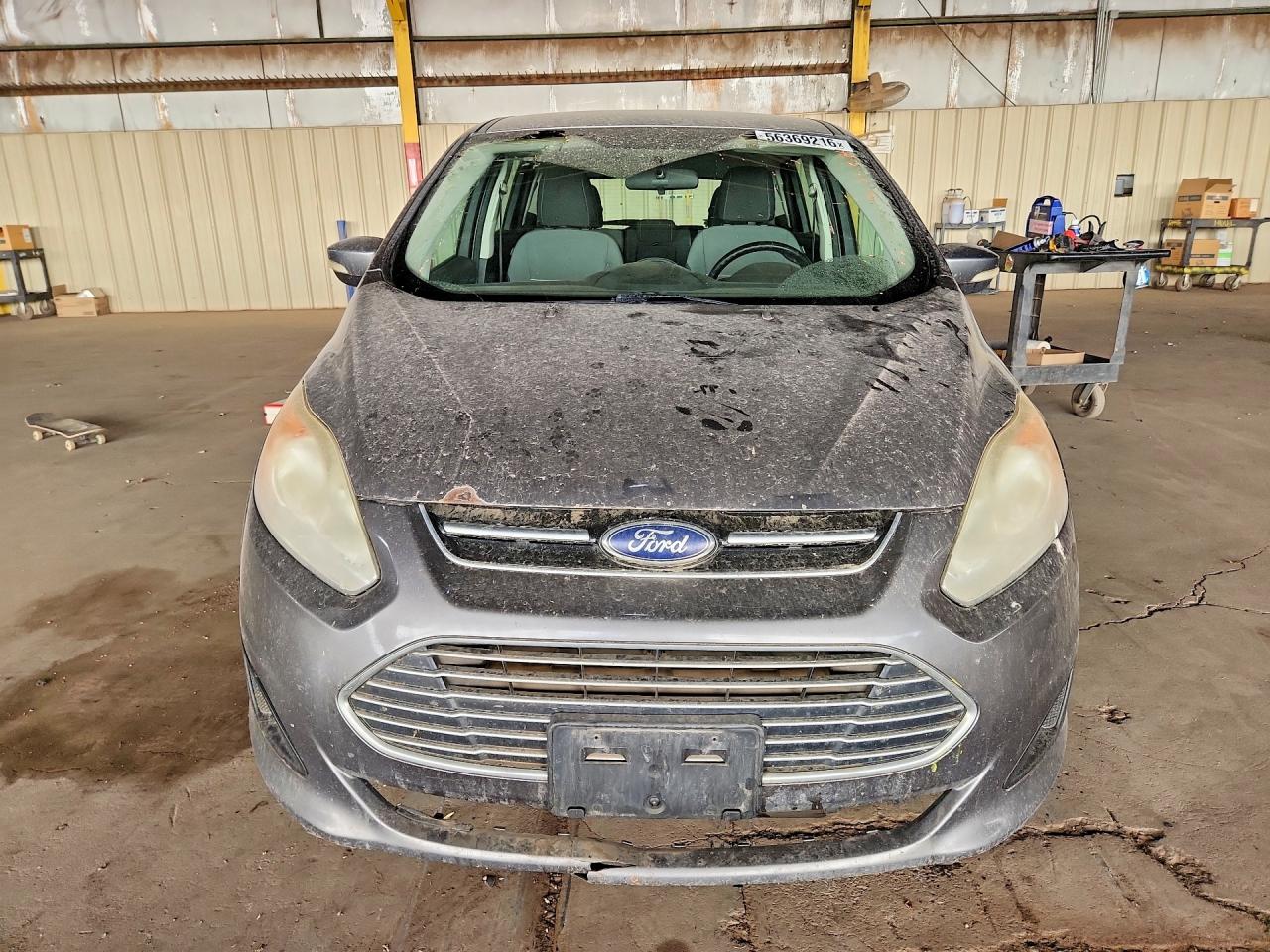 2013 Ford C-max Se Gray vin: 1FADP5AU2DL526815