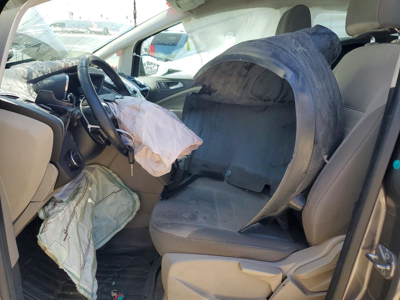 2013 Ford C-max Se Серый vin: 1FADP5AU2DL536342