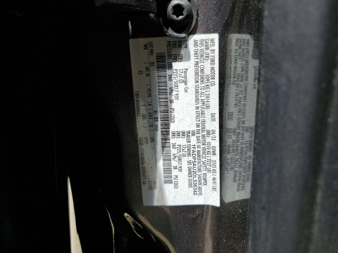 2013 Ford C-max Se Серый vin: 1FADP5AU2DL536342
