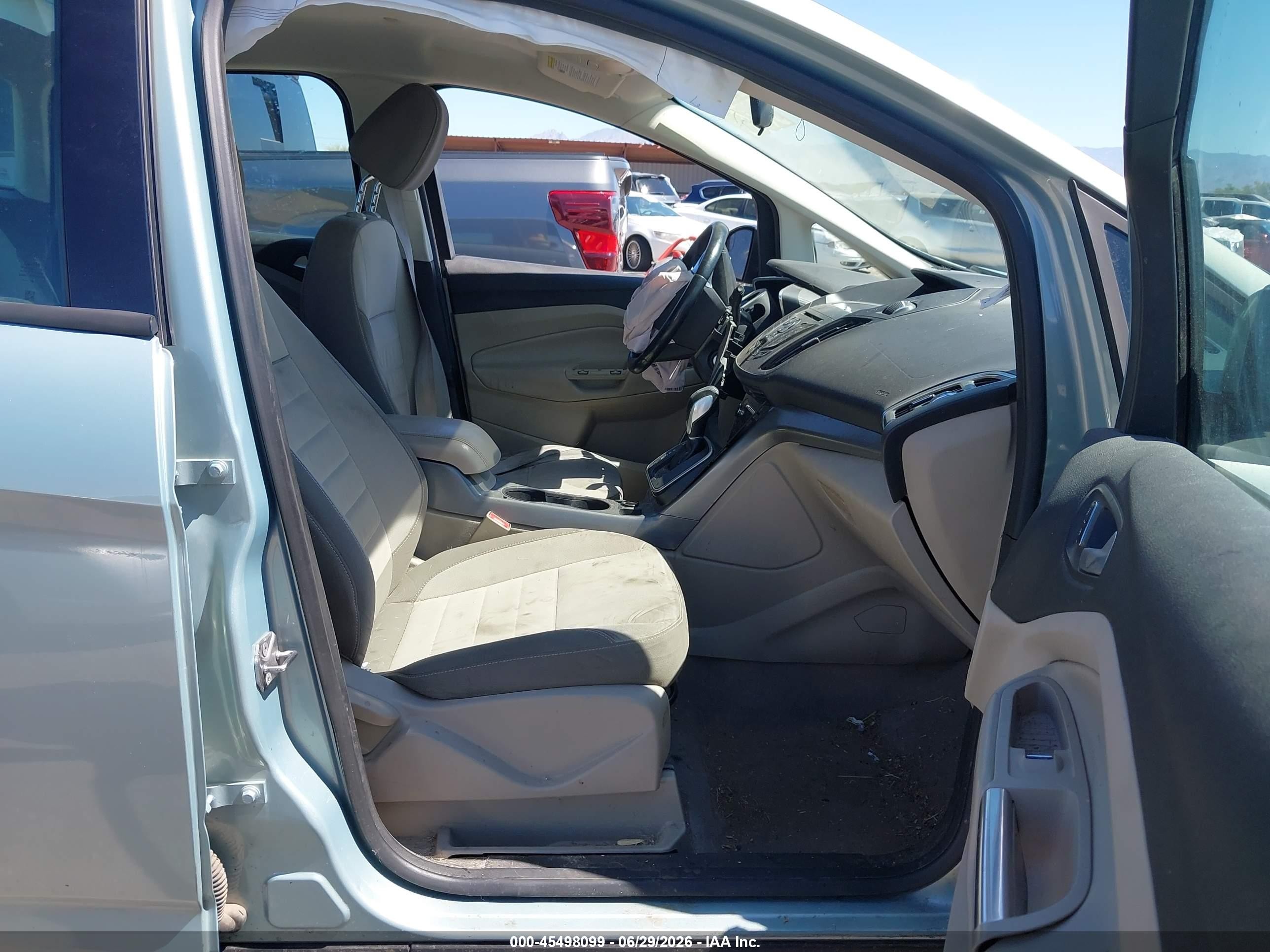2013 Ford C-max Hybrid Se Silver vin: 1FADP5AU2DL541637