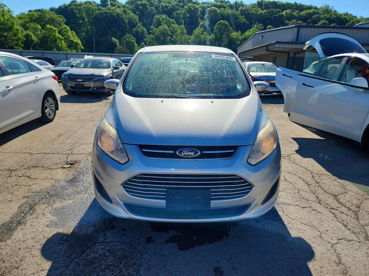 2013 Ford C-max Se Silver vin: 1FADP5AU2DL545123