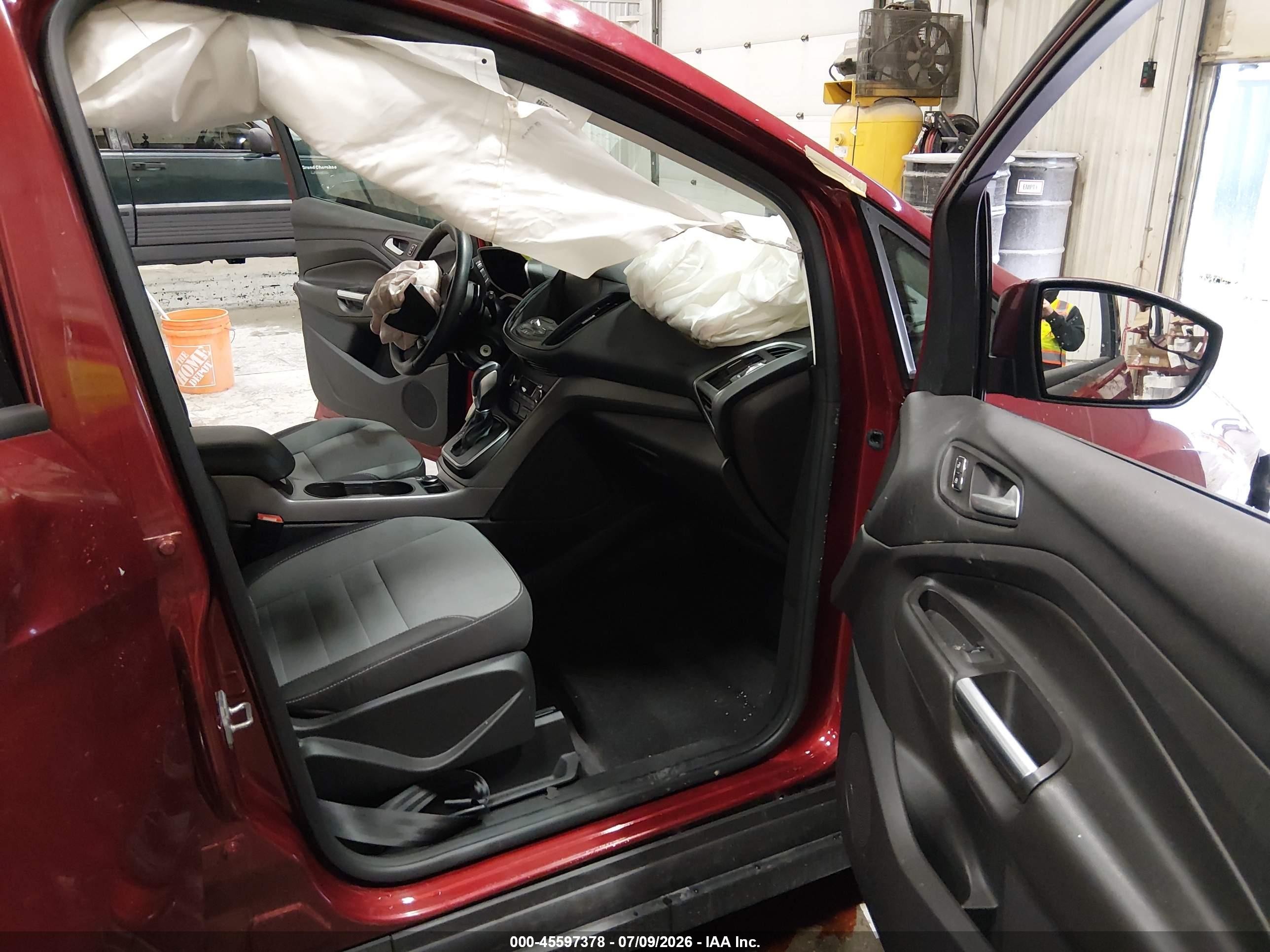 2013 Ford C-max Hybrid Se Red vin: 1FADP5AU2DL547003