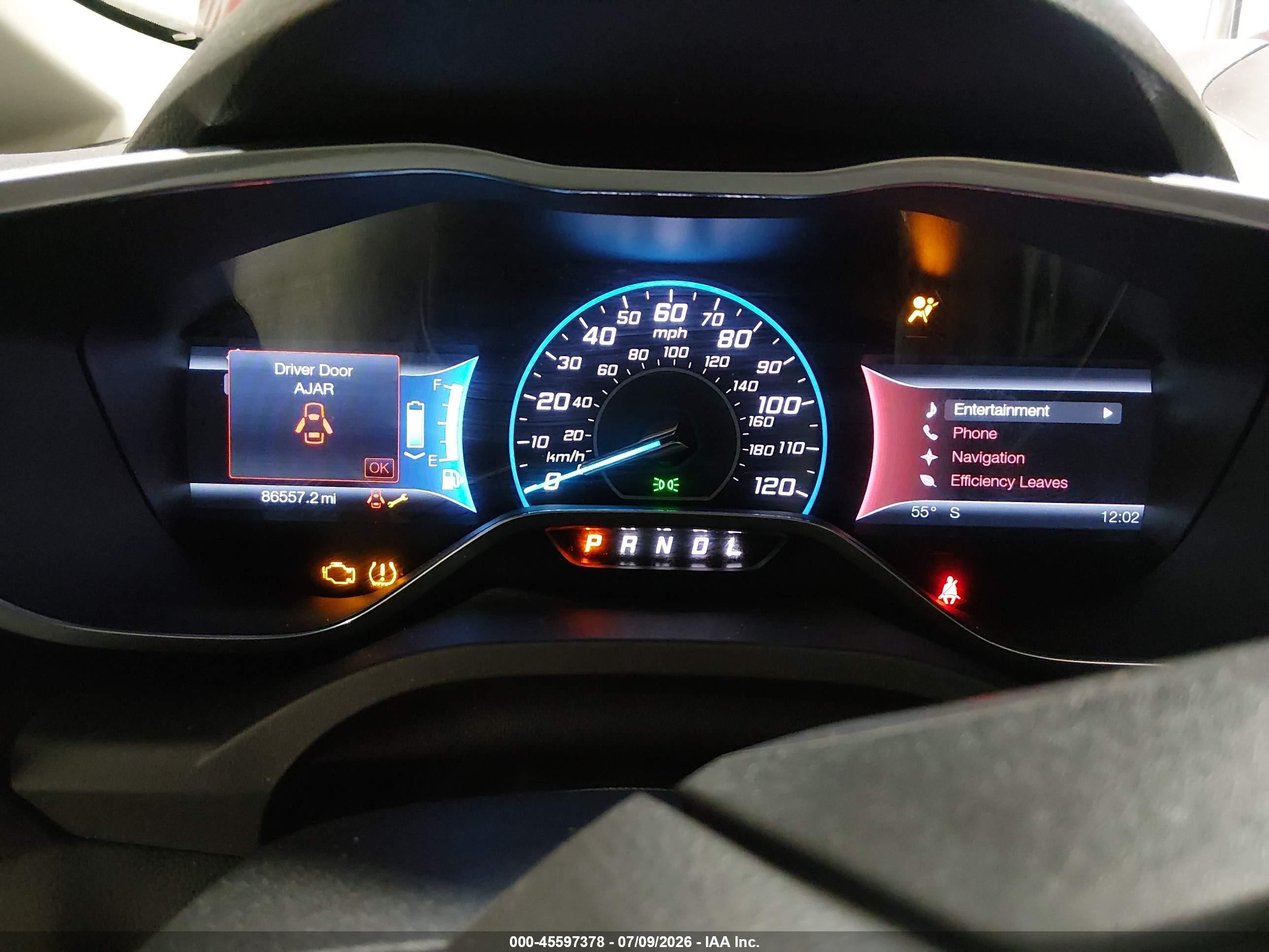 2013 Ford C-max Hybrid Se Red vin: 1FADP5AU2DL547003