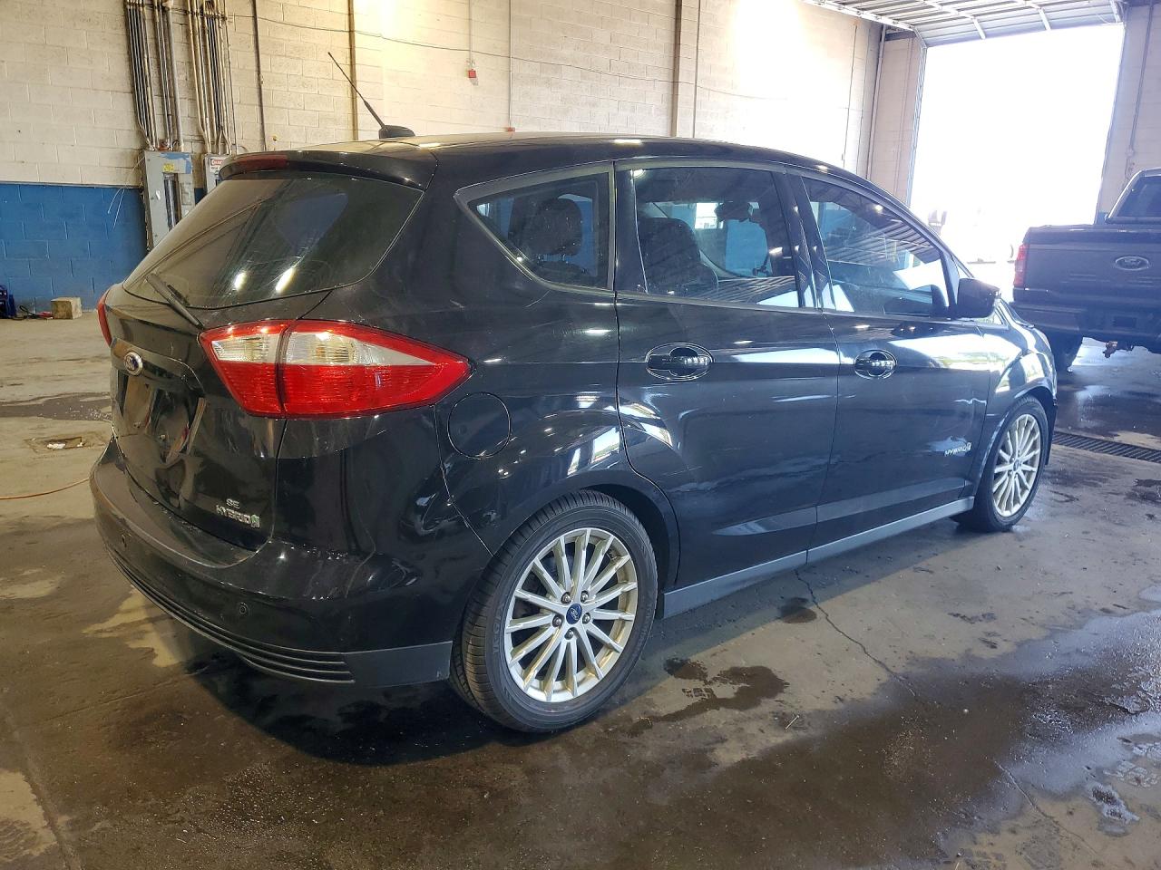 2013 Ford C-max Se Black vin: 1FADP5AU2DL554968