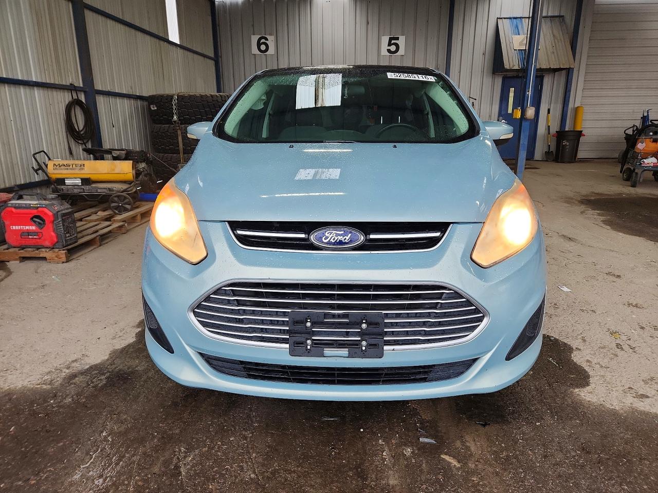 2014 Ford C-max Se Blue vin: 1FADP5AU2EL500118