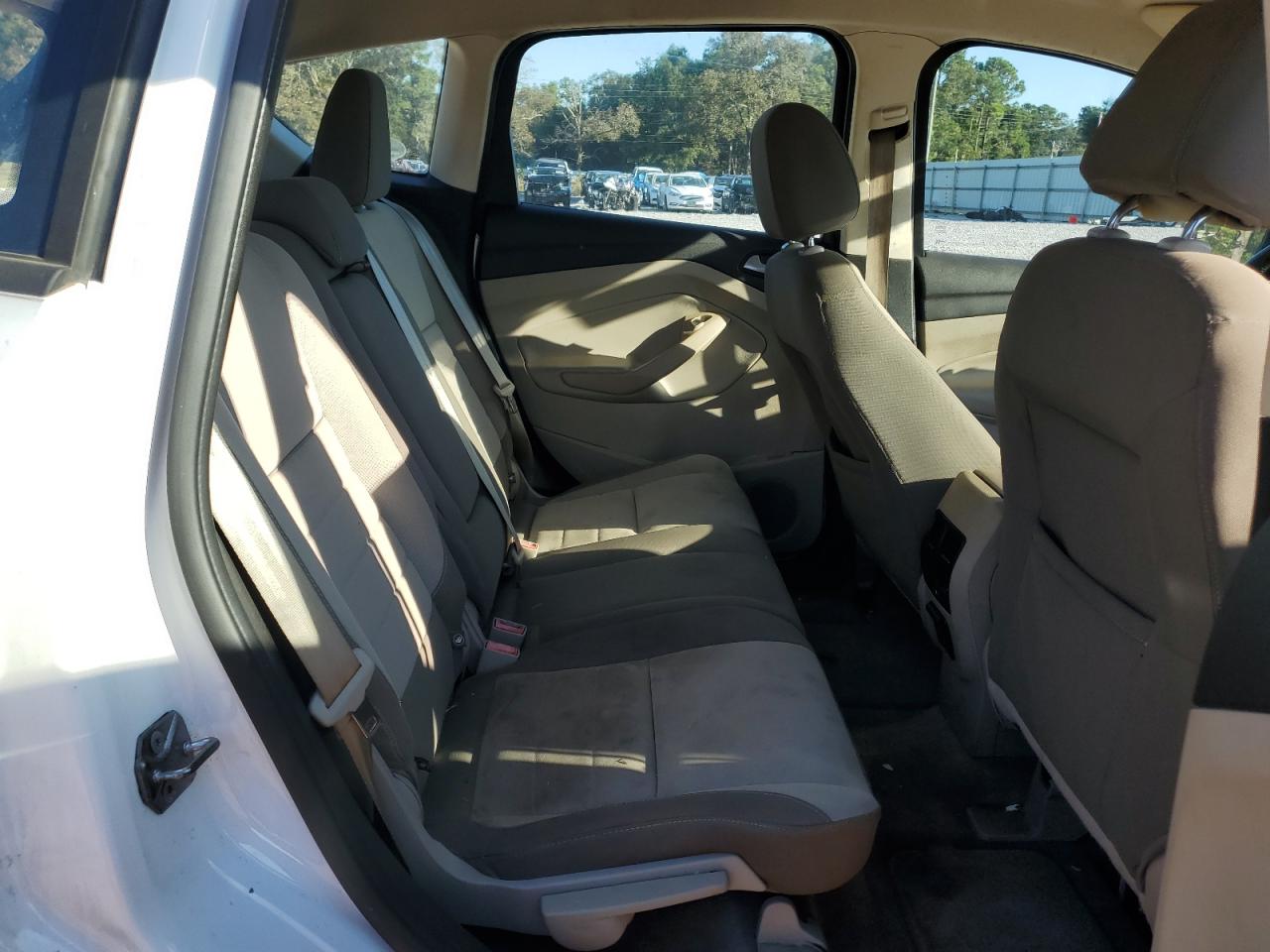 2014 Ford C-max Se White vin: 1FADP5AU2EL517307
