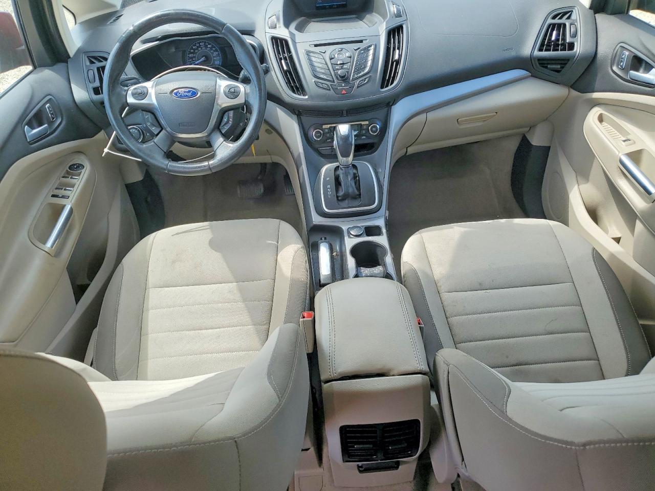 2015 Ford C-max Se Red vin: 1FADP5AU2FL100187