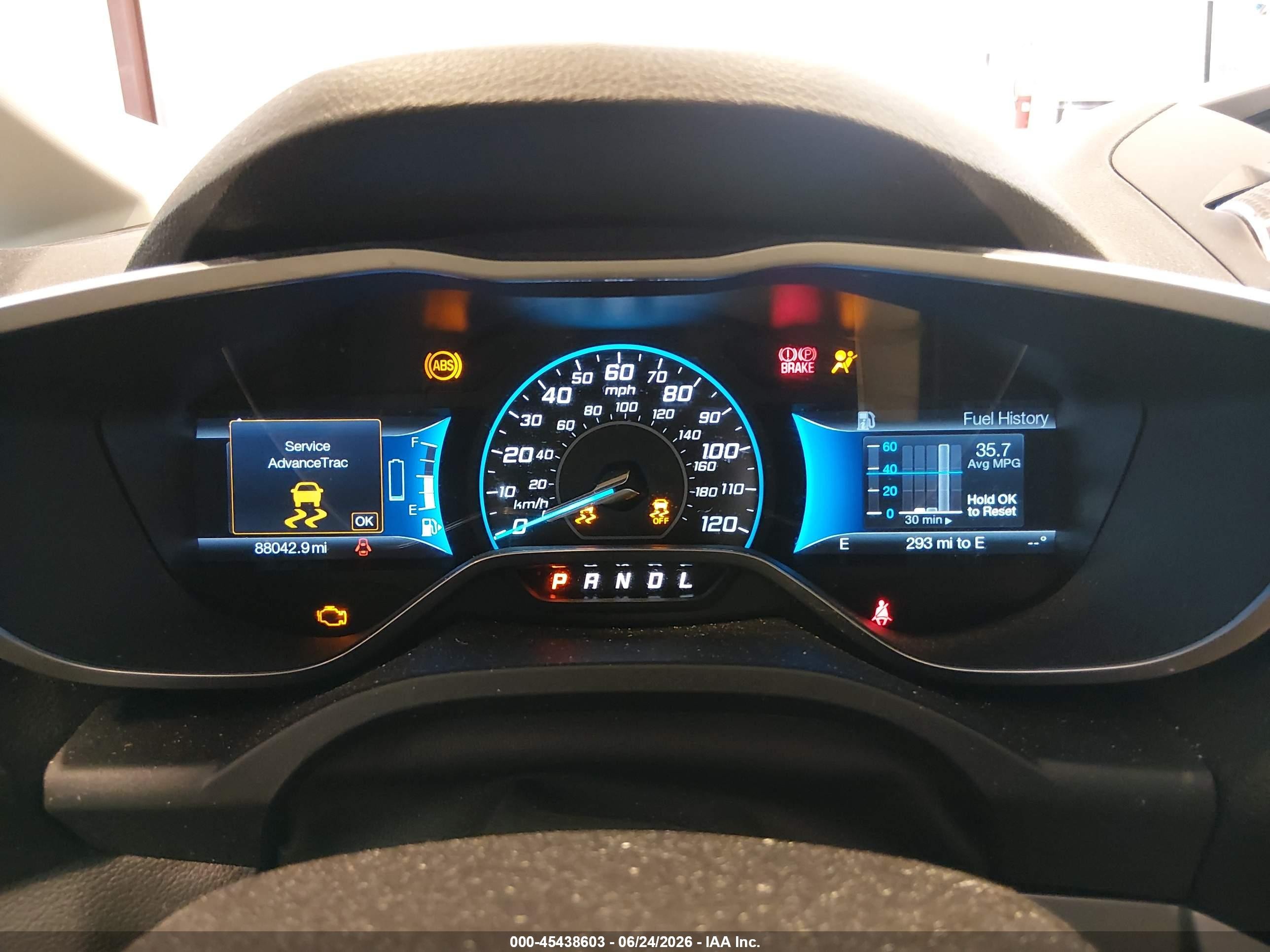 2015 Ford C-max Hybrid Se Белый vin: 1FADP5AU2FL105681