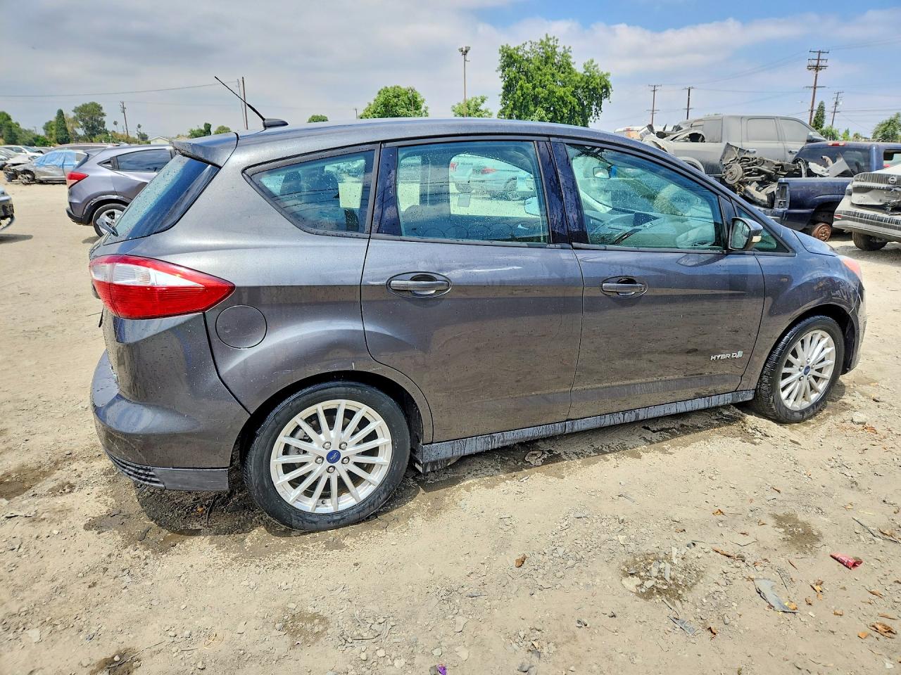 2015 Ford C-max Se Charcoal vin: 1FADP5AU2FL112131