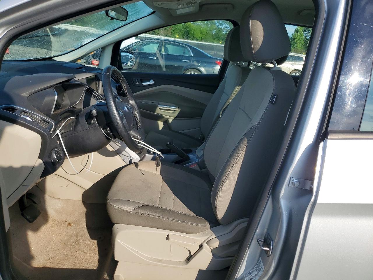 2013 Ford C-max Se Silver vin: 1FADP5AU3DL500806