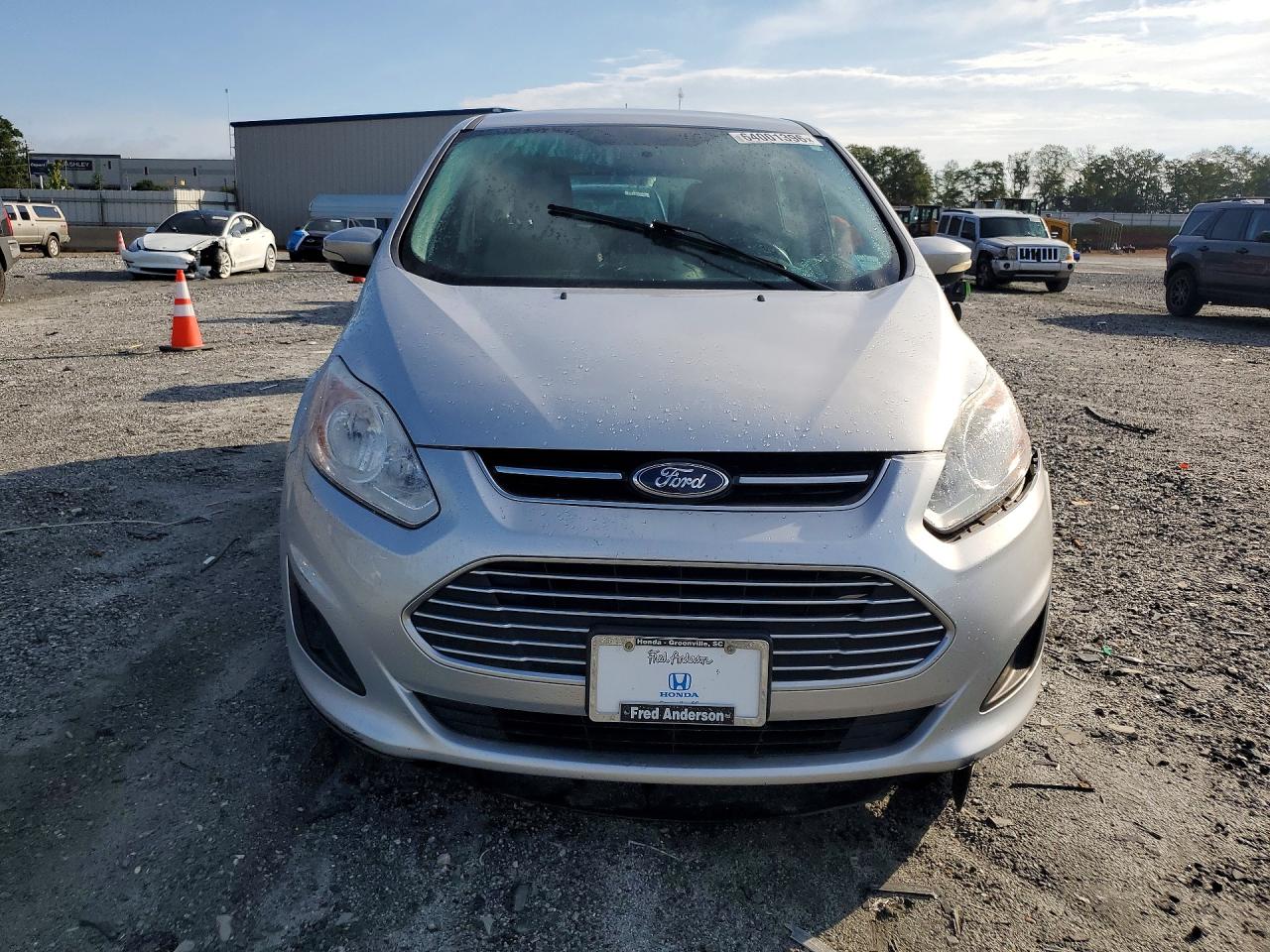 2013 Ford C-max Se Silver vin: 1FADP5AU3DL500806