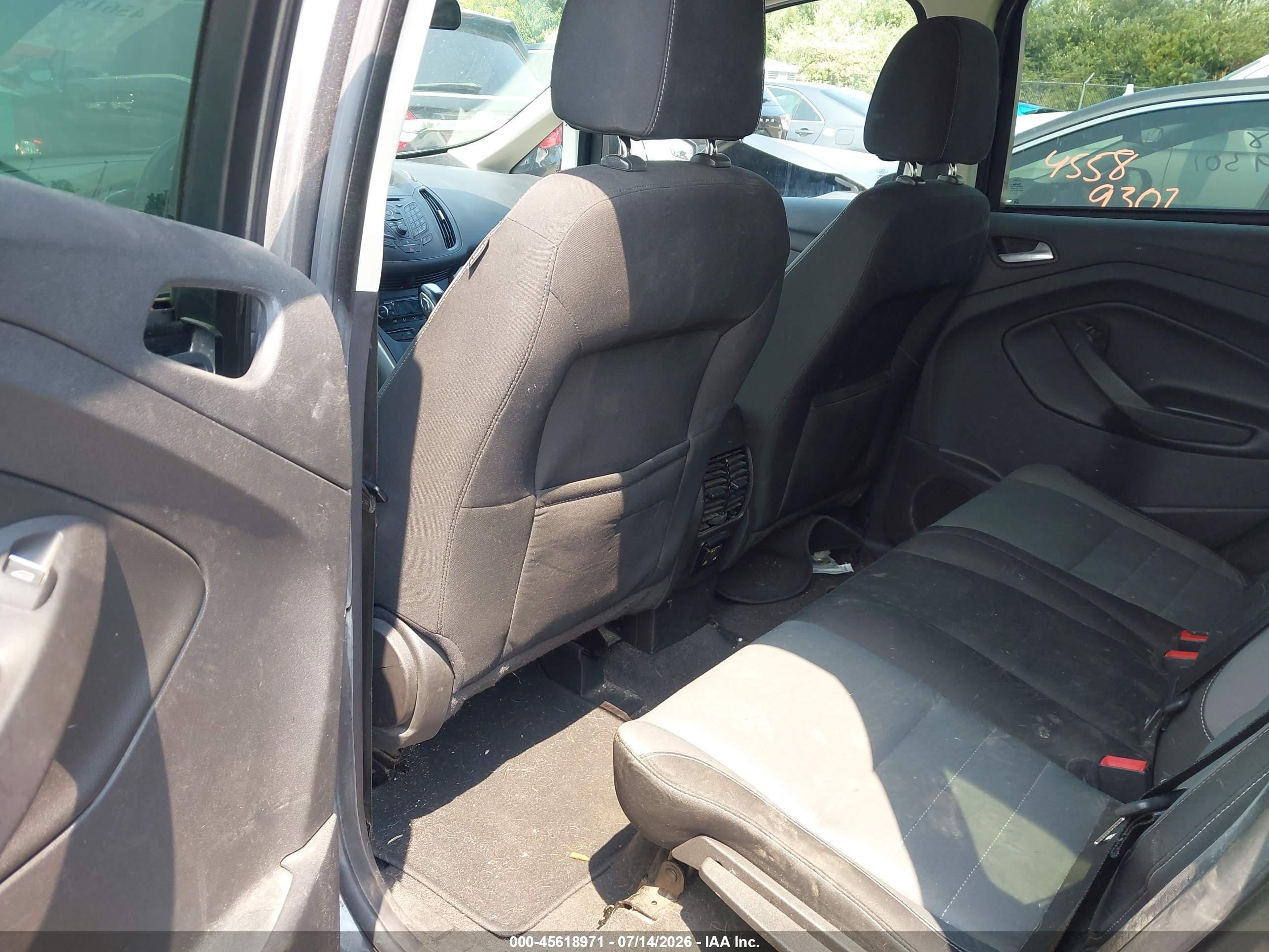 2013 Ford C-max Hybrid Se Gray vin: 1FADP5AU3DL504368