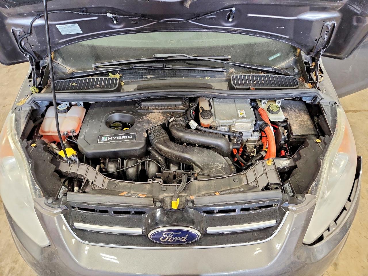 2013 Ford C-max Se Gray vin: 1FADP5AU3DL519582