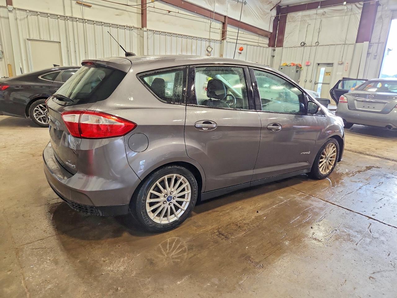 2013 Ford C-max Se Gray vin: 1FADP5AU3DL519582
