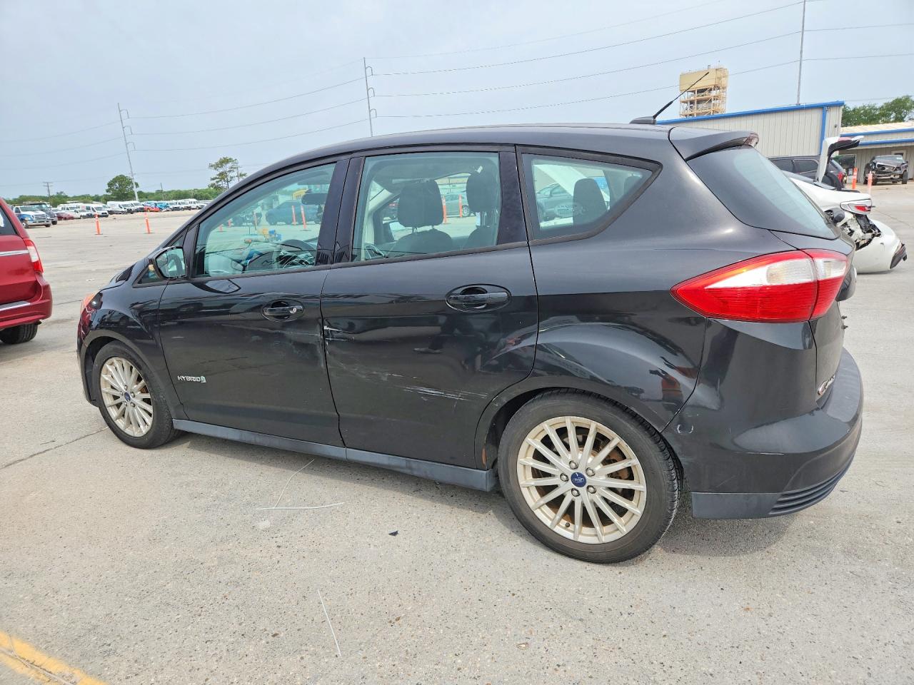 2013 Ford C-max Se Black vin: 1FADP5AU3DL519761