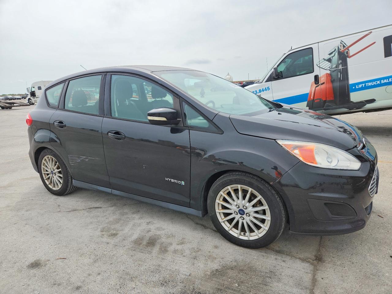 2013 Ford C-max Se Black vin: 1FADP5AU3DL519761