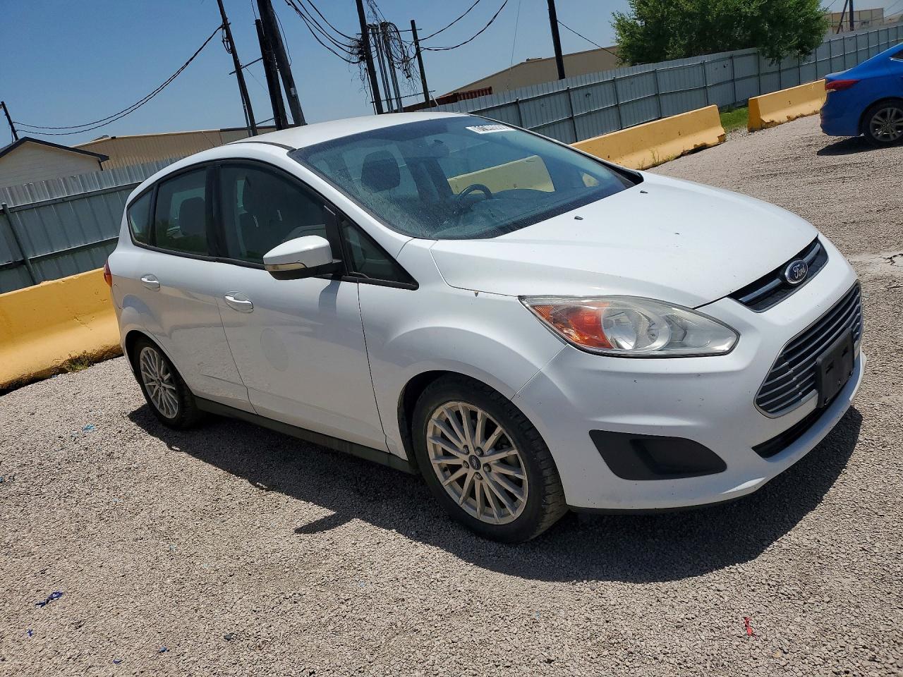 2013 Ford C-max Se White vin: 1FADP5AU3DL524488