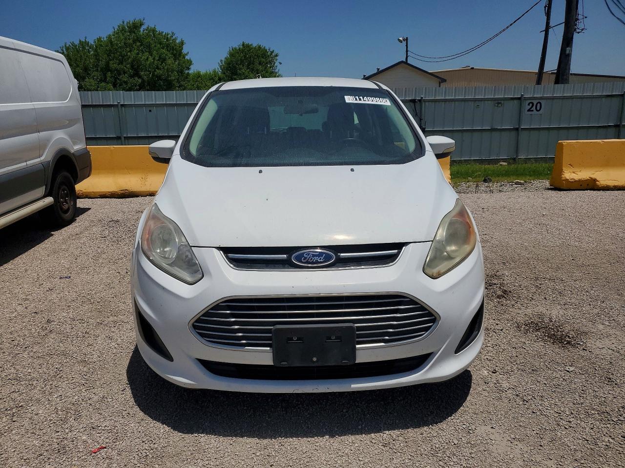 2013 Ford C-max Se White vin: 1FADP5AU3DL524488