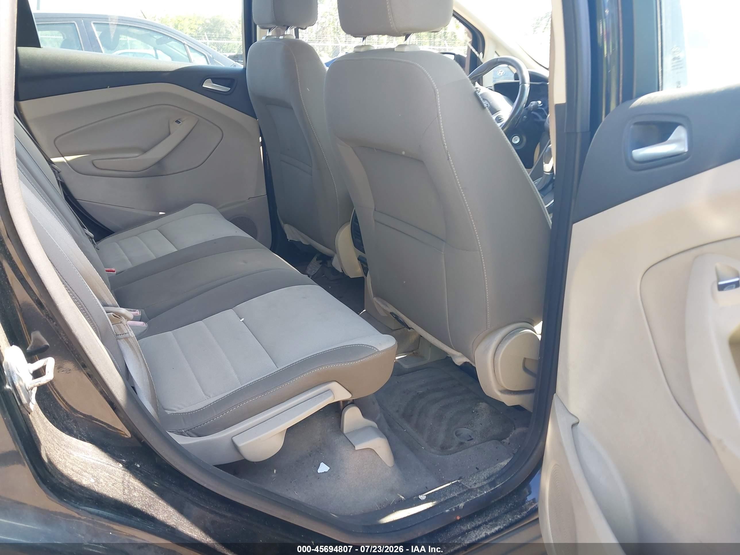 2013 Ford C-max Hybrid Se Black vin: 1FADP5AU3DL541646