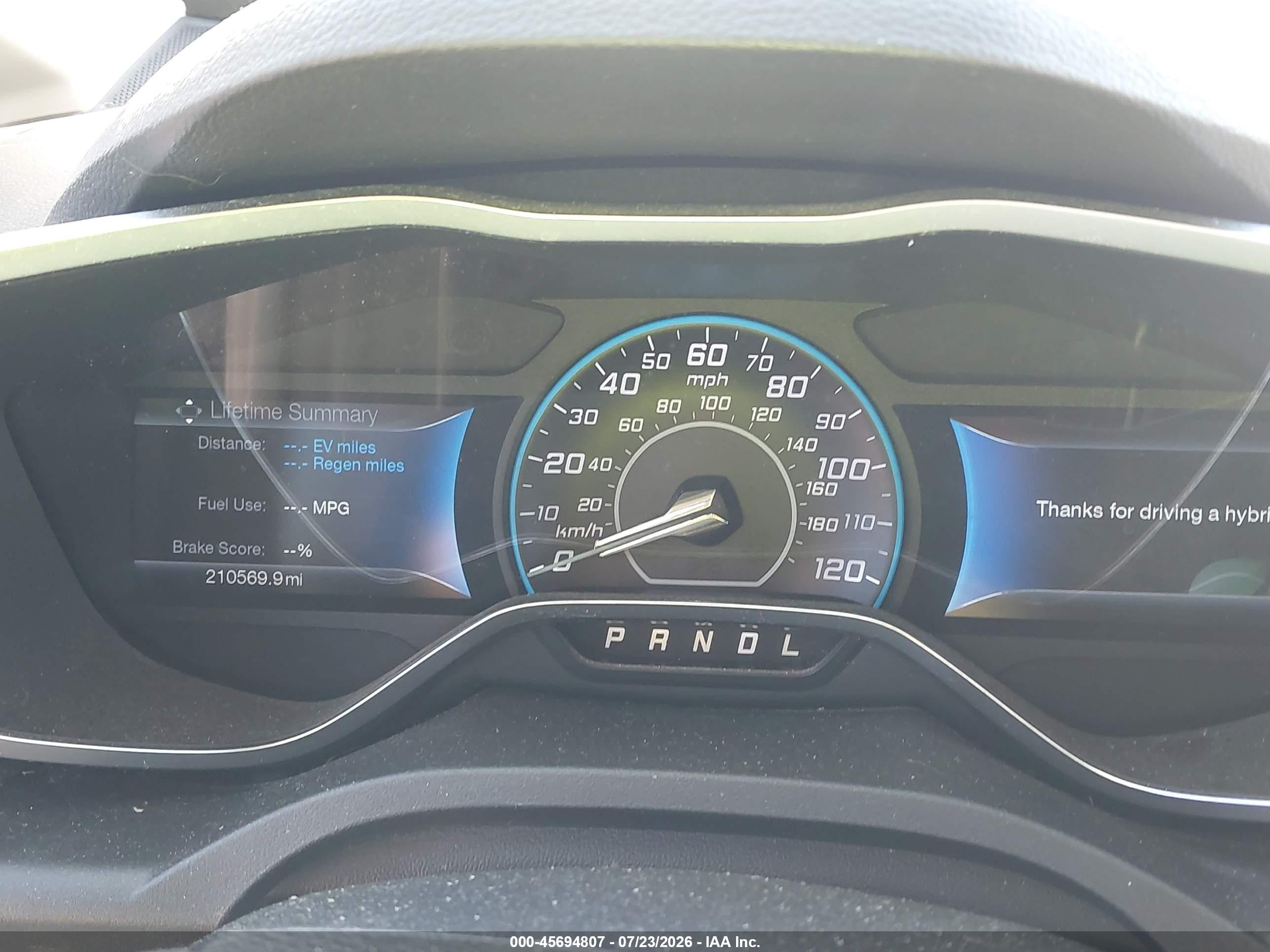 2013 Ford C-max Hybrid Se Black vin: 1FADP5AU3DL541646