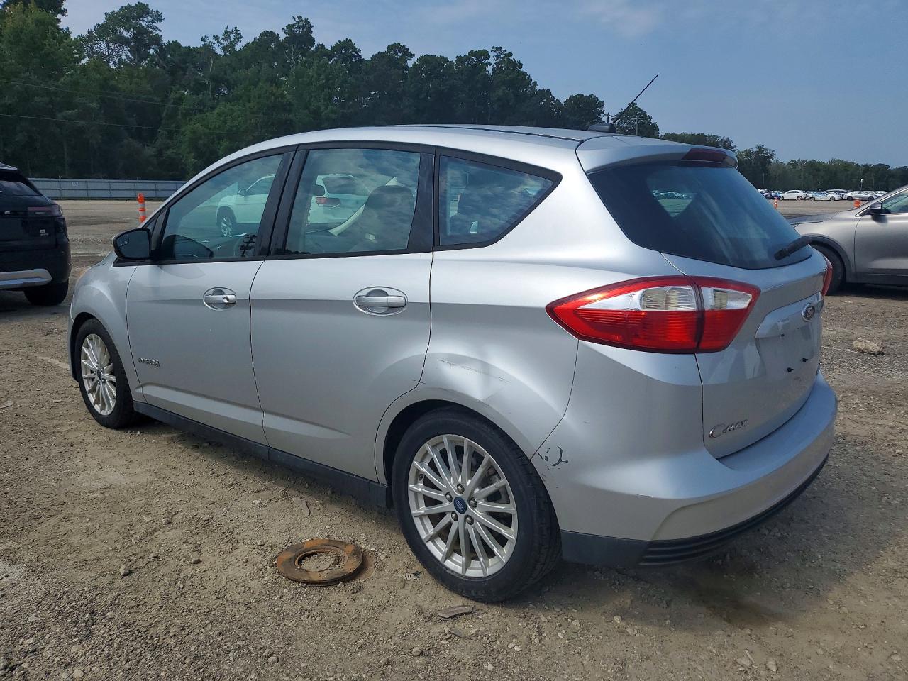 2013 Ford C-max Se Silver vin: 1FADP5AU3DL549603