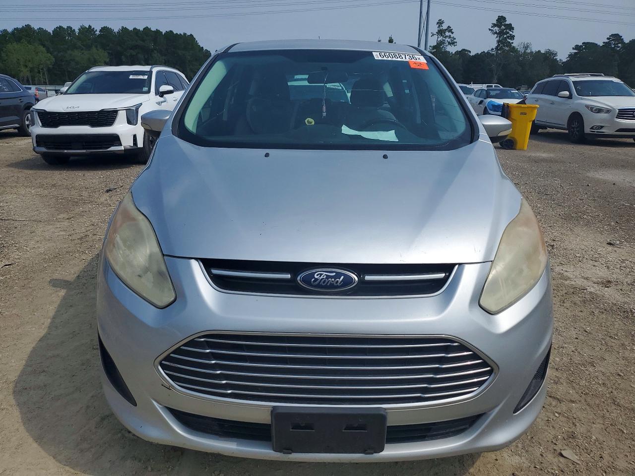 2013 Ford C-max Se Silver vin: 1FADP5AU3DL549603