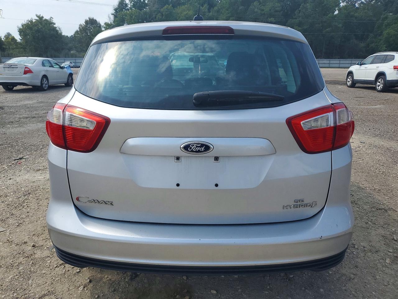 2013 Ford C-max Se Silver vin: 1FADP5AU3DL549603