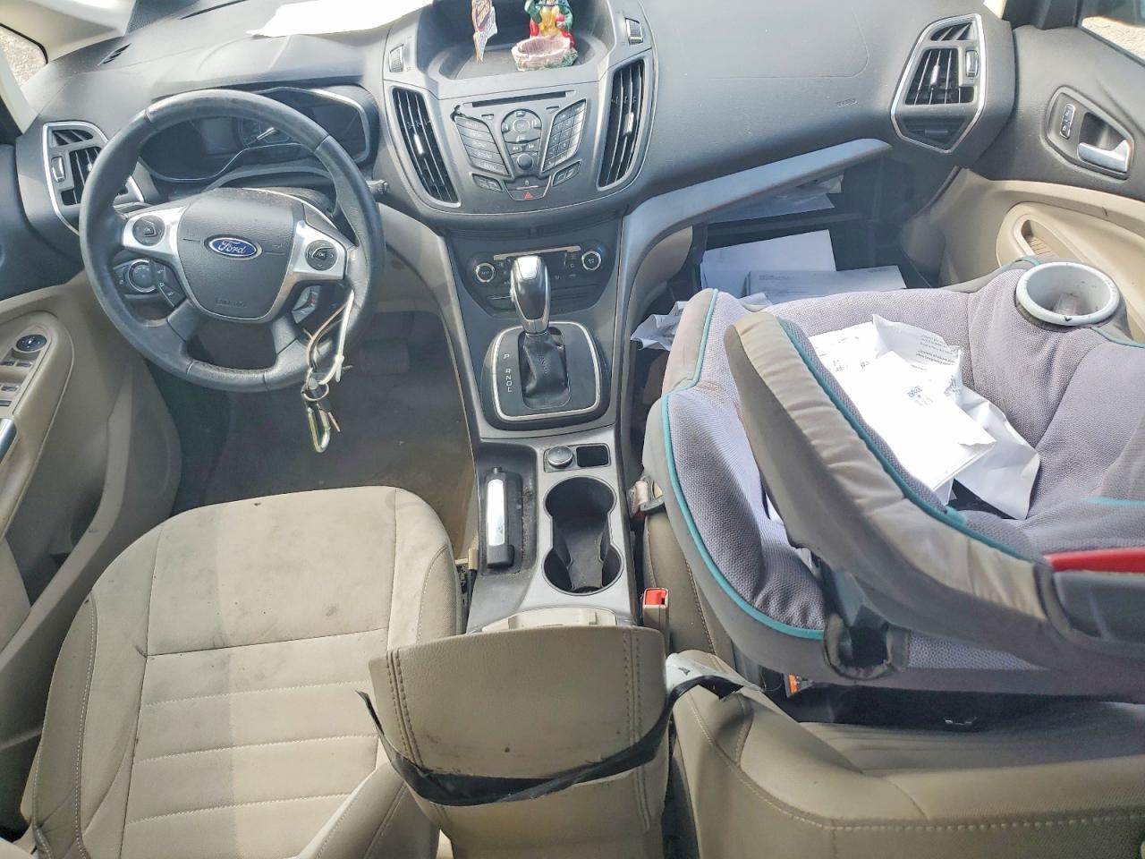 2013 Ford C-max Se Silver vin: 1FADP5AU3DL549603