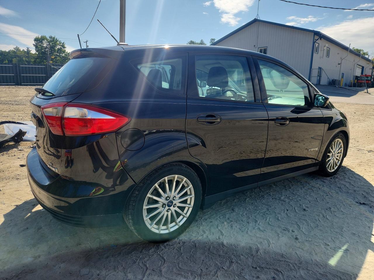 2014 Ford C-max Se Black vin: 1FADP5AU3EL500189