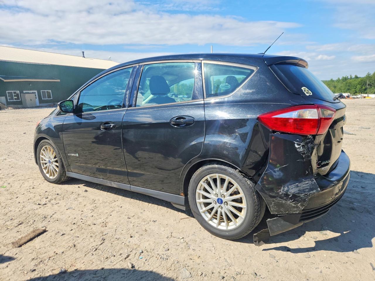2014 Ford C-max Se Black vin: 1FADP5AU3EL500189