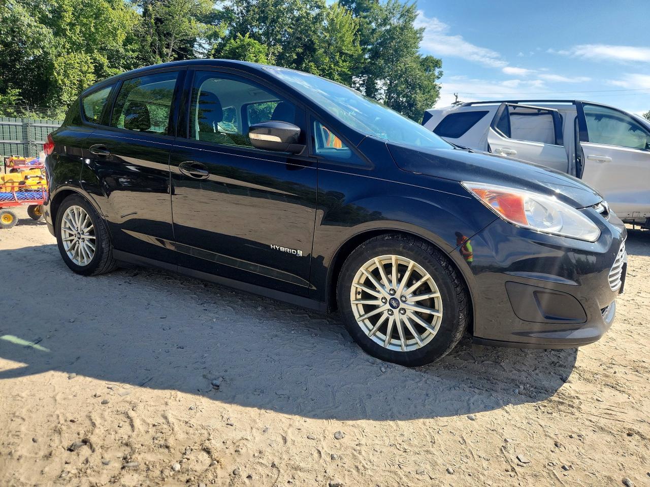 2014 Ford C-max Se Black vin: 1FADP5AU3EL500189