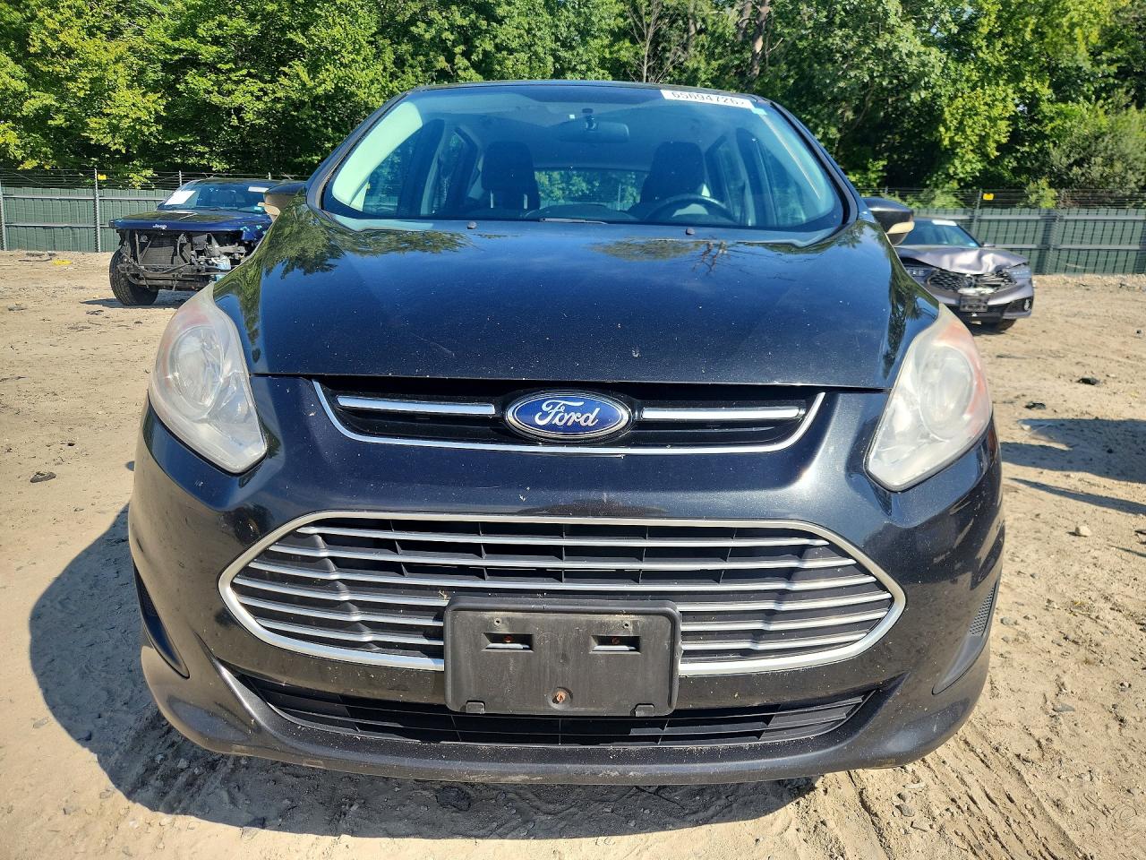 2014 Ford C-max Se Black vin: 1FADP5AU3EL500189